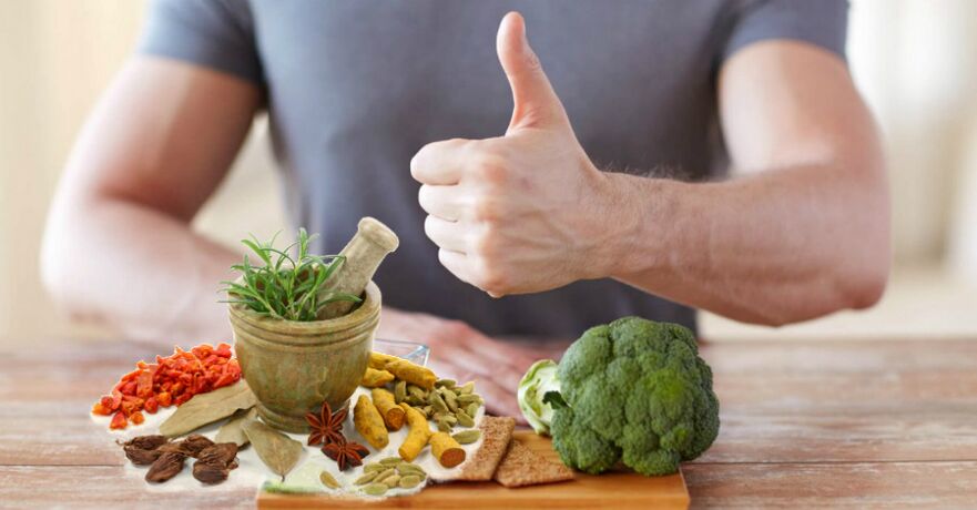 Products increasing the potency