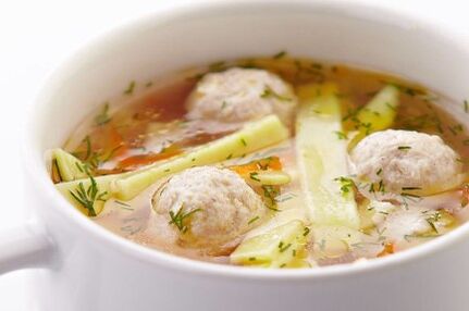 Meat soup